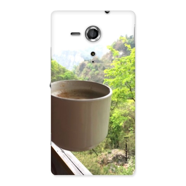 Chai With Mountain View Back Case for Sony Xperia SP