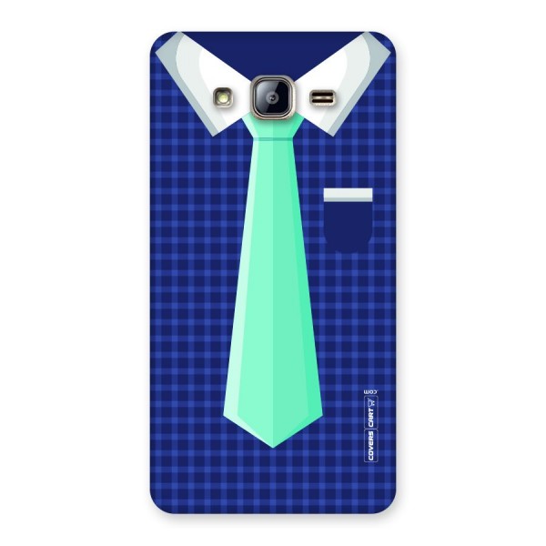 Checked Shirt Tie Back Case for Galaxy On5