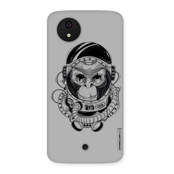 Chimpanzee Astronaut Back Case for Micromax Canvas A1