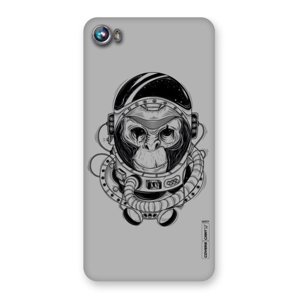 Chimpanzee Astronaut Back Case for Micromax Canvas Fire 4 A107