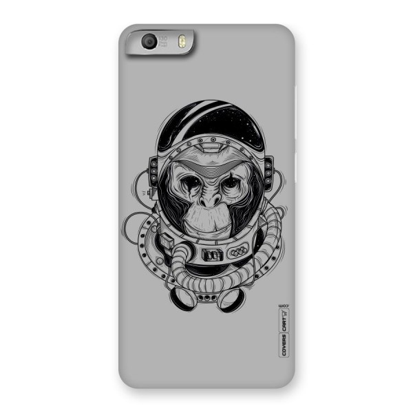 Chimpanzee Astronaut Back Case for Micromax Canvas Knight 2