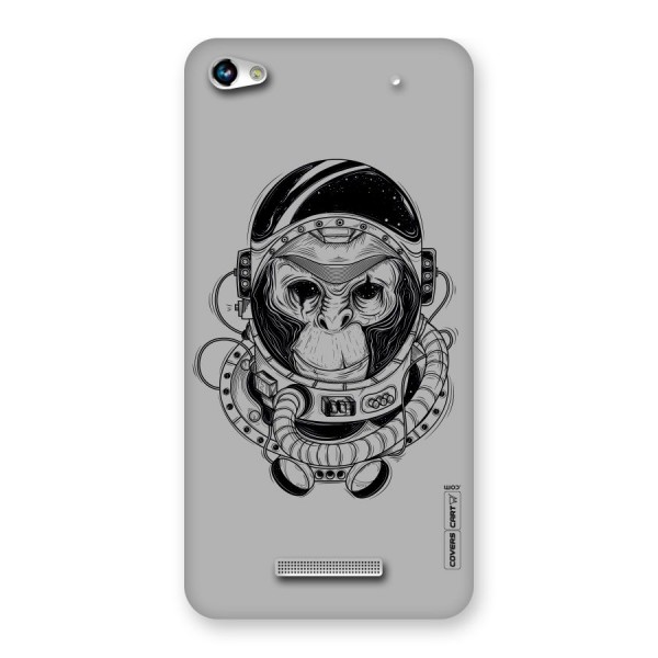 Chimpanzee Astronaut Back Case for Micromax Hue 2