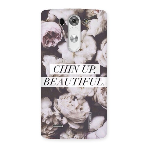 Chin Up Beautiful Back Case for LG G3 Beat