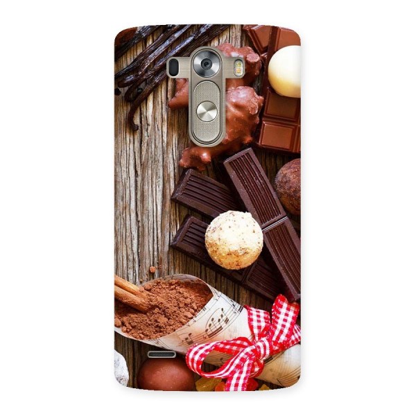 Chocolate Candies Back Case for LG G3