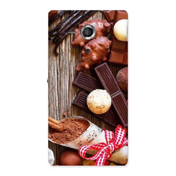 Chocolate Candies Back Case for Sony Xperia SP