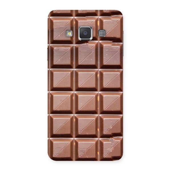 Chocolate Tiles Back Case for Galaxy A3