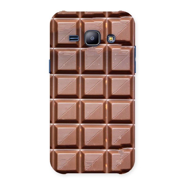 Chocolate Tiles Back Case for Galaxy J1