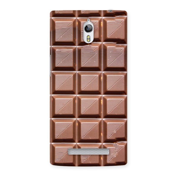 Chocolate Tiles Back Case for Oppo Find 7