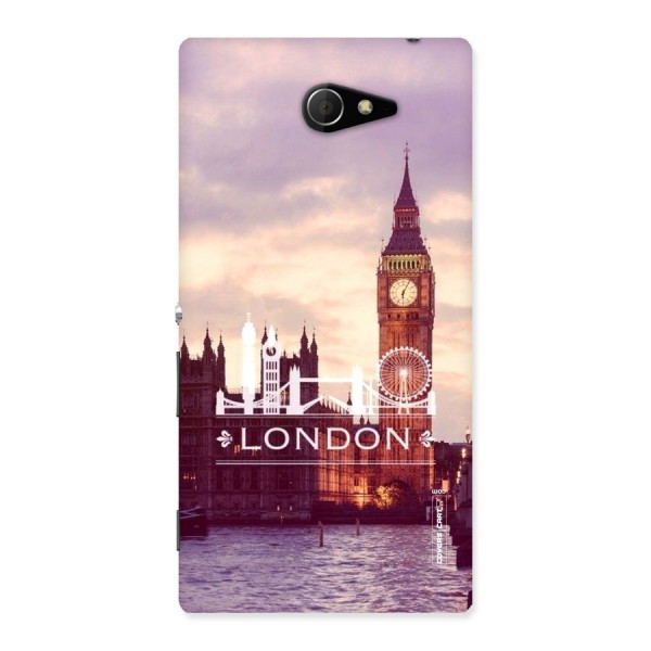 City Tower Back Case for Sony Xperia M2