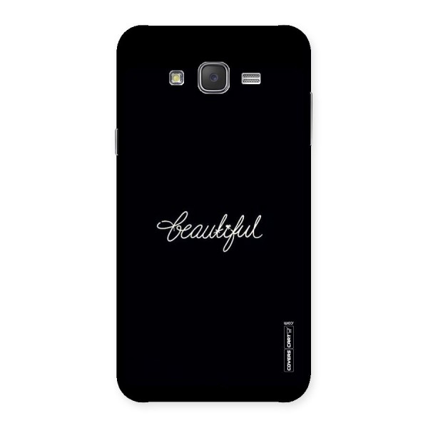 Classic Beautiful Back Case for Galaxy J7