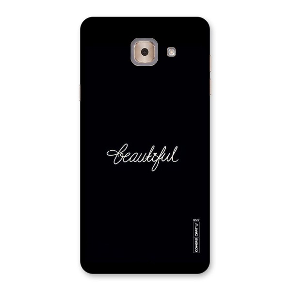 Classic Beautiful Back Case for Galaxy J7 Max