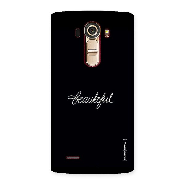 Classic Beautiful Back Case for LG G4