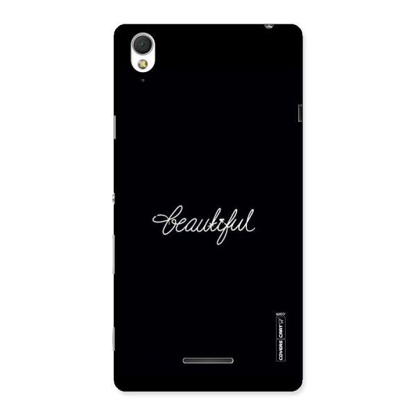 Classic Beautiful Back Case for Sony Xperia T3