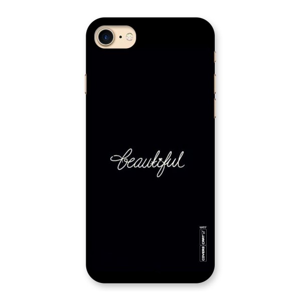 Classic Beautiful Back Case for iPhone 7