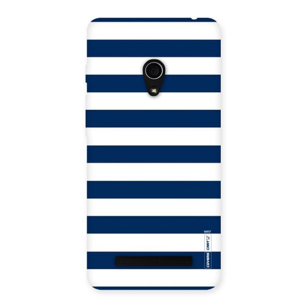 Classic Blue White Stripes Back Case for Zenfone 5