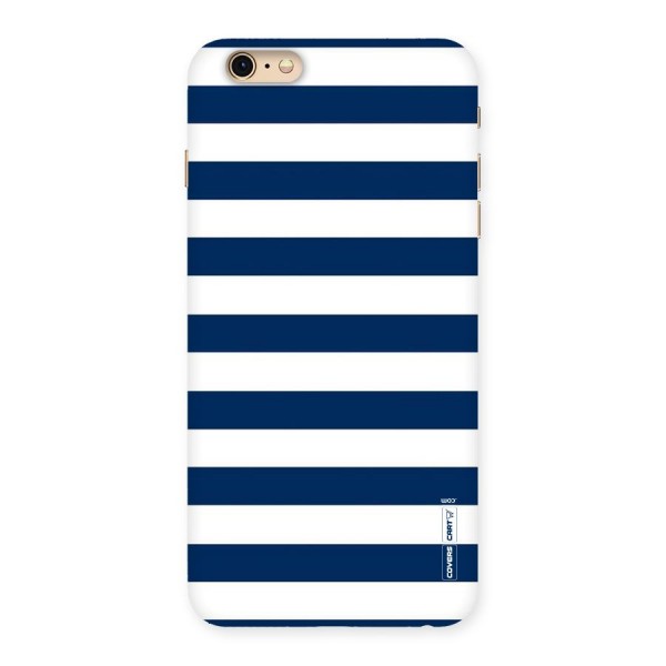 Classic Blue White Stripes Back Case for iPhone 6 Plus 6S Plus