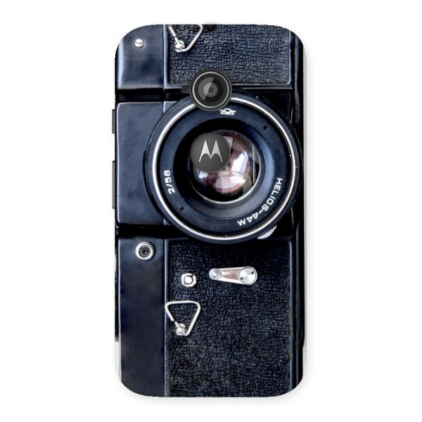 Classic Camera Back Case for Moto E 2nd Gen