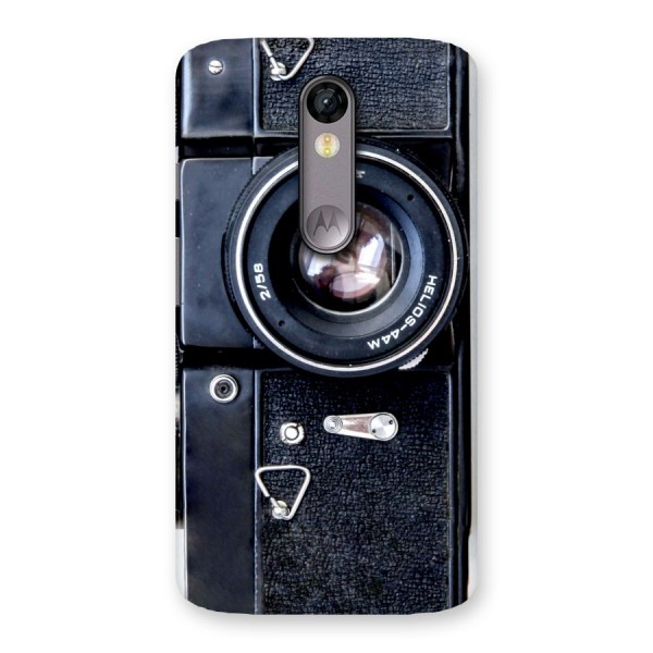 Classic Camera Back Case for Moto X Force