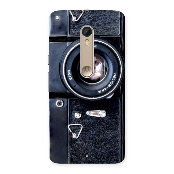Classic Camera Back Case for Motorola Moto X Style