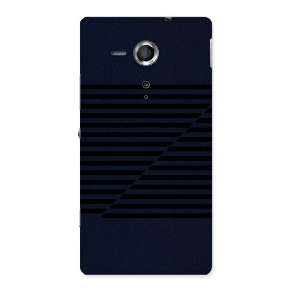 Classic Stripes Cut Back Case for Sony Xperia SP