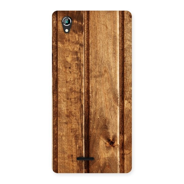 Classic Wood Print Back Case for Lava Iris 800