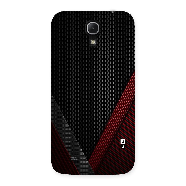 Classy Black Red Design Back Case for Galaxy Mega 6.3