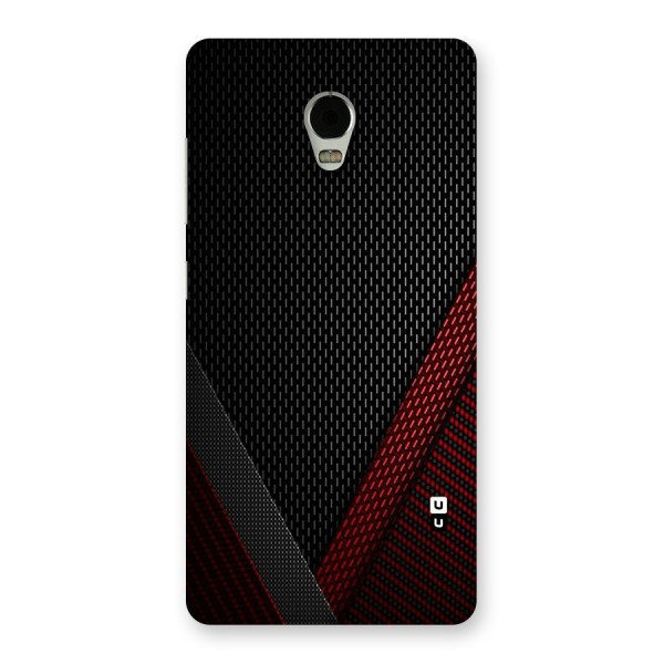 Classy Black Red Design Back Case for Lenovo Vibe P1