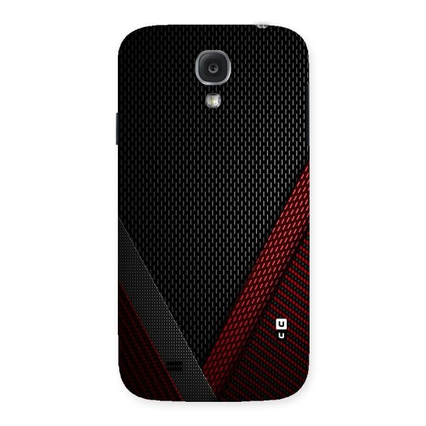 Classy Black Red Design Back Case for Samsung Galaxy S4