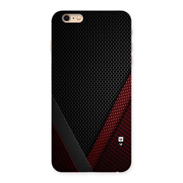 Classy Black Red Design Back Case for iPhone 6 Plus 6S Plus