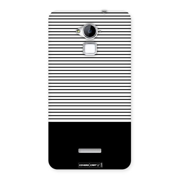 Classy Black Stripes Back Case for Coolpad Note 3