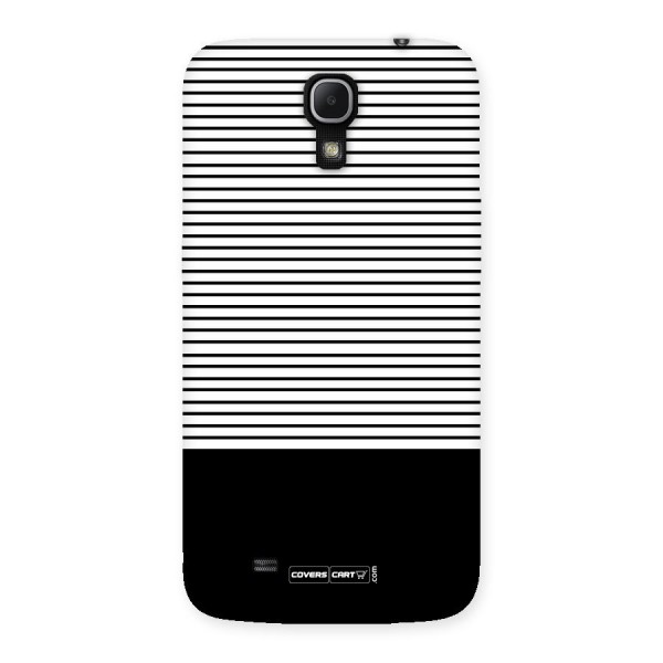 Classy Black Stripes Back Case for Galaxy Mega 6.3