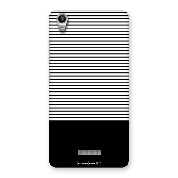 Classy Black Stripes Back Case for Lava-Pixel-V1
