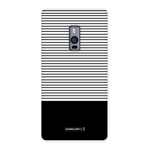 Classy Black Stripes Back Case for OnePlus Two