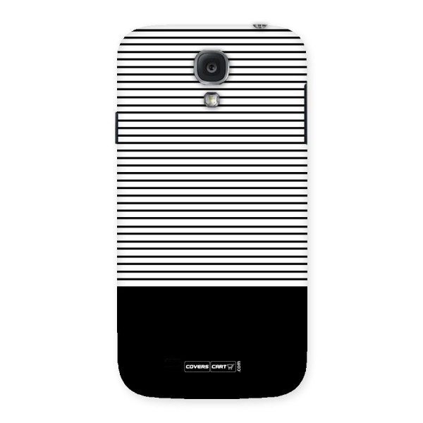 Classy Black Stripes Back Case for Samsung Galaxy S4