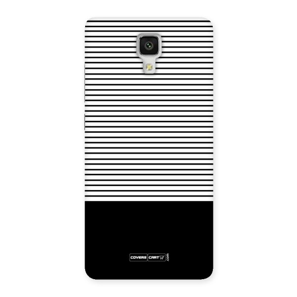 Classy Black Stripes Back Case for Xiaomi Mi 4