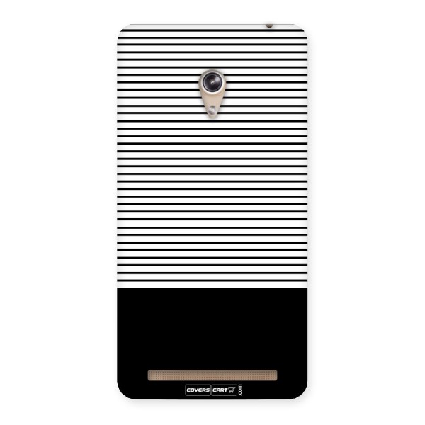 Classy Black Stripes Back Case for Zenfone 6