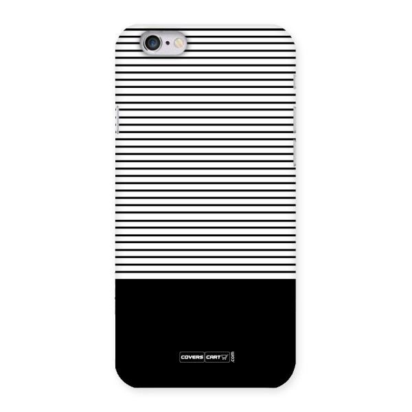 Classy Black Stripes Back Case for iPhone 6 6S