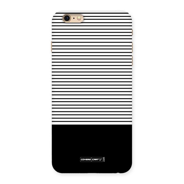 Classy Black Stripes Back Case for iPhone 6 Plus 6S Plus