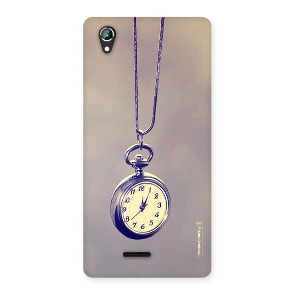 Clock Locket Back Case for Lava Iris 800