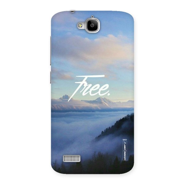 Cloudy Free Back Case for Honor Holly