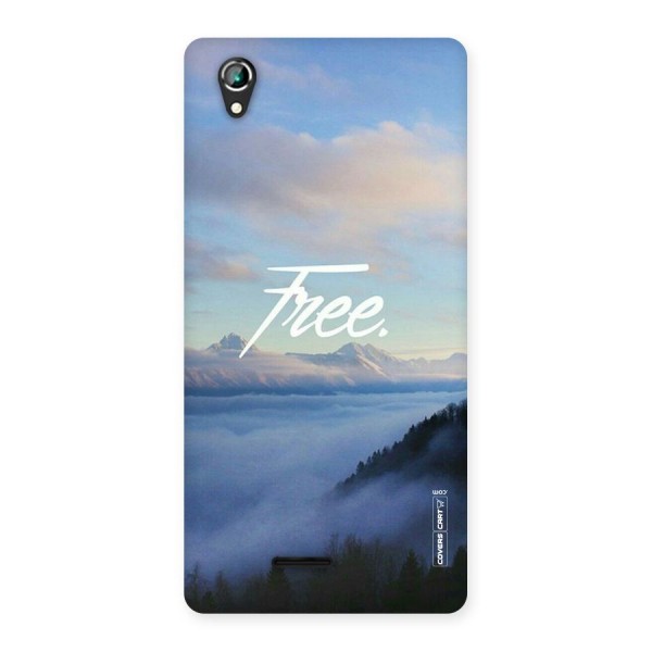 Cloudy Free Back Case for Lava Iris 800