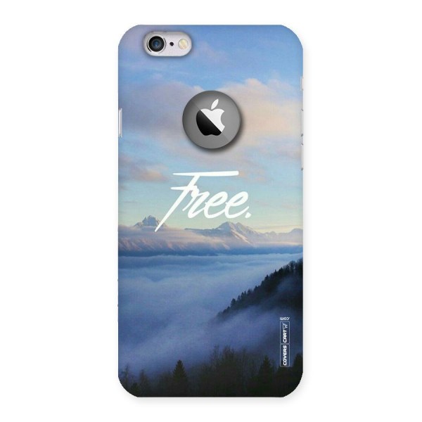 Cloudy Free Back Case for iPhone 6 Logo Cut