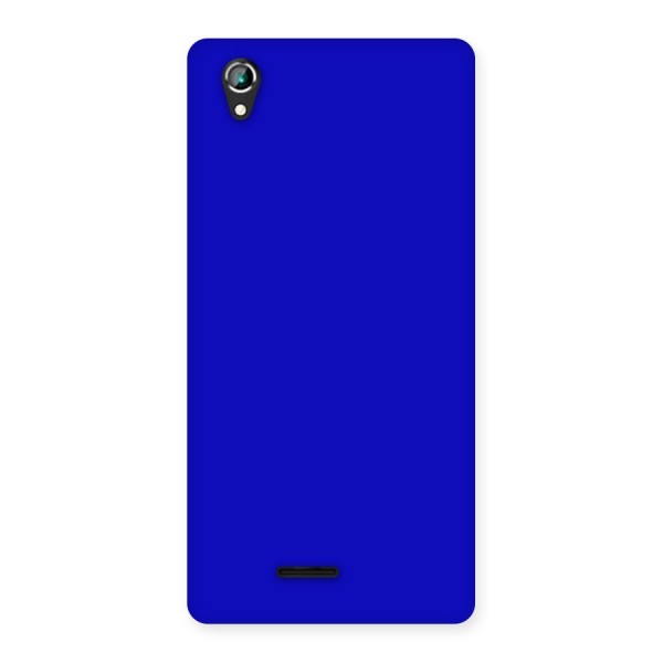 Cobalt Blue Back Case for Lava Iris 800