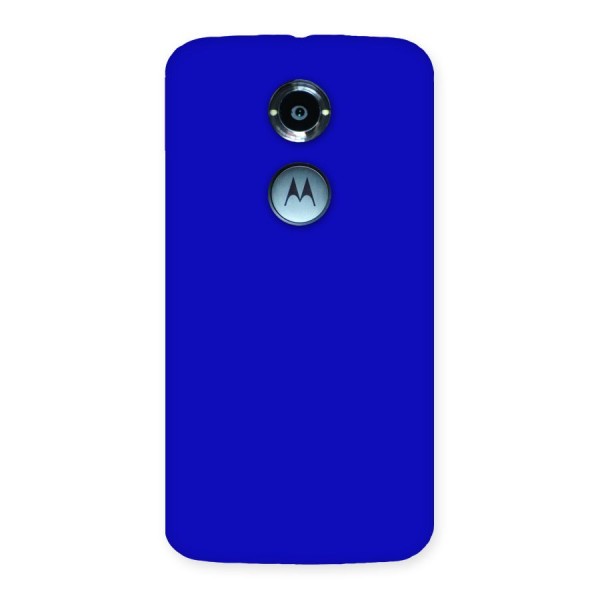 Cobalt Blue Back Case for Moto X 2nd Gen