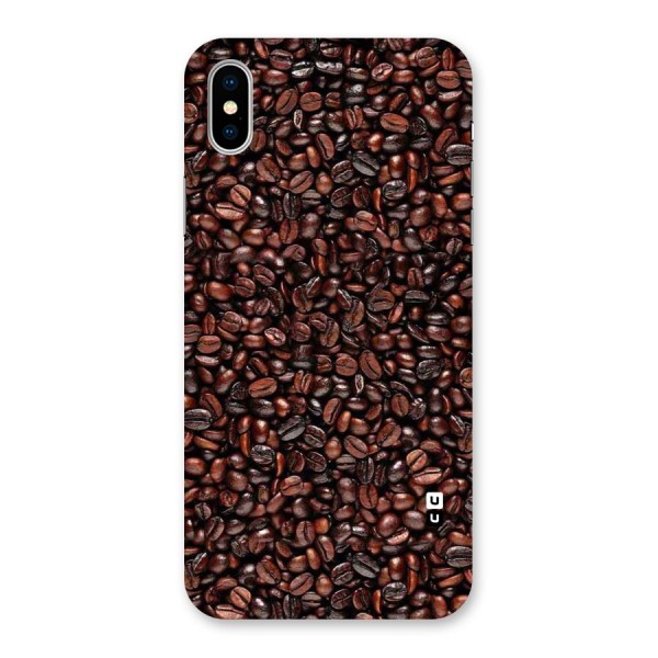 Cocoa Beans Back Case for iPhone X