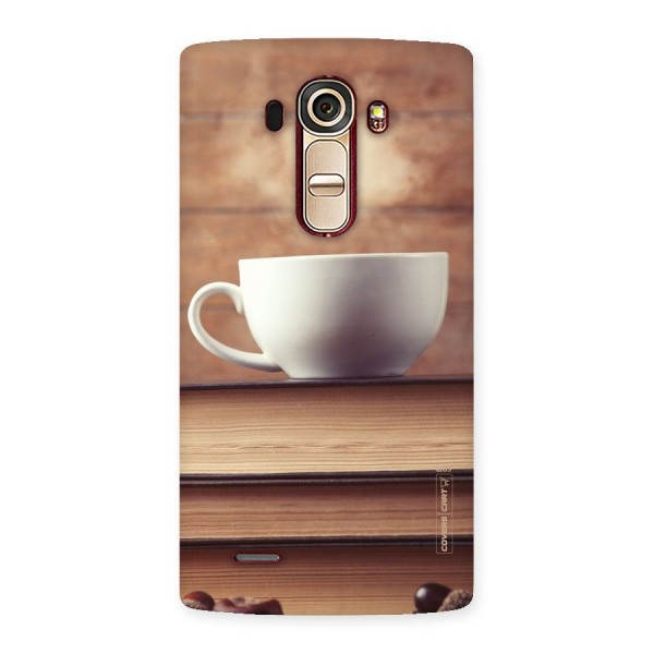 Coffee And Bookworm Back Case for LG G4