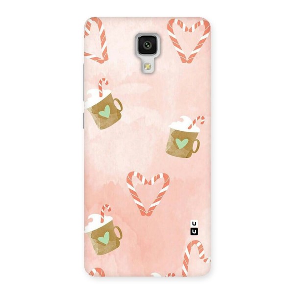 Coffee And Candies Back Case for Xiaomi Mi 4
