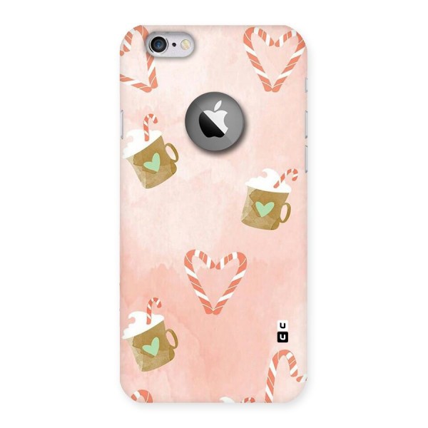 Coffee And Candies Back Case for iPhone 6 Logo Cut
