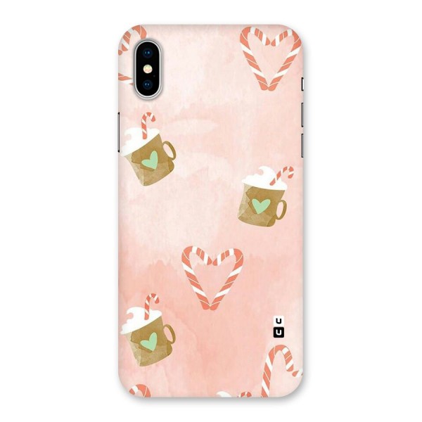 Coffee And Candies Back Case for iPhone X
