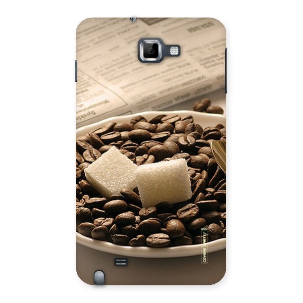 Coffee And Sugar Cubes Back Case for Galaxy Note